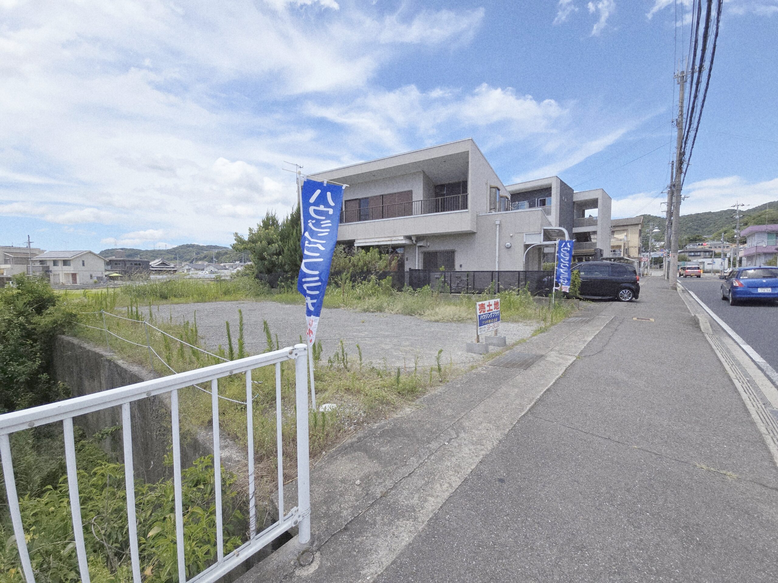 岩出市相谷582-1土地北方向