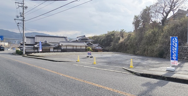 小原田74-9貸土地　北から画像