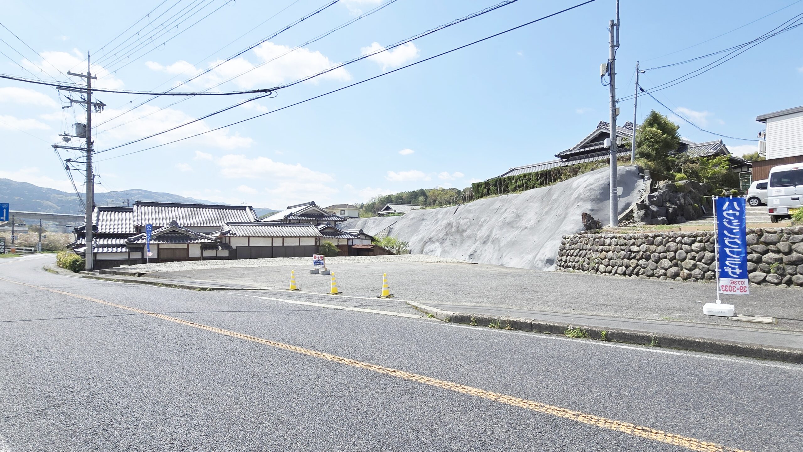 小原田74-9貸土地　北からの画像2