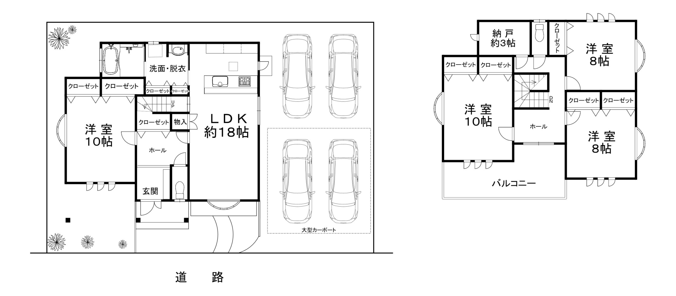 胡麻生1034-1、間取り